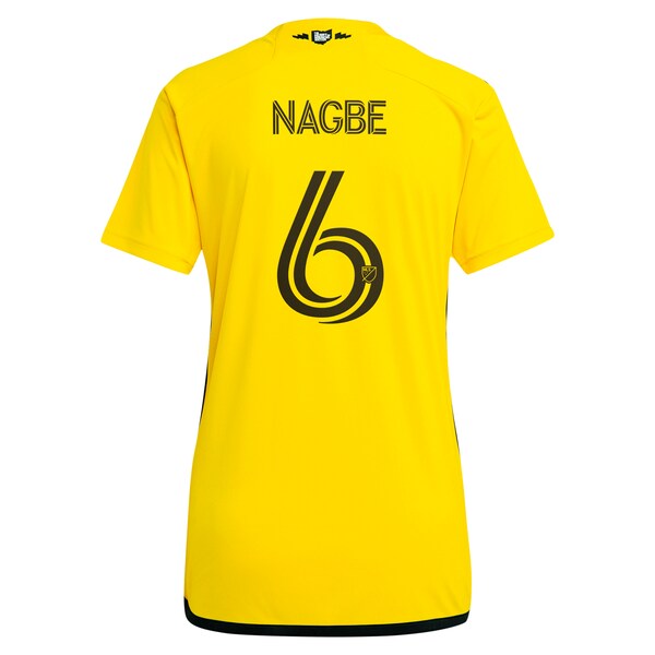 Darlington Nagbe Columbus Crew adidas Women's 2024 The Home Kit Replica Player Jersey - Yellow