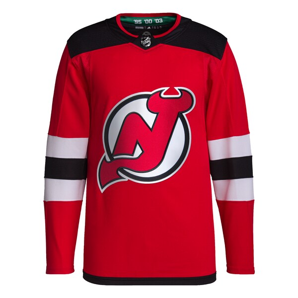 New Jersey Devils adidas Home Primegreen Authentic Jersey - Red