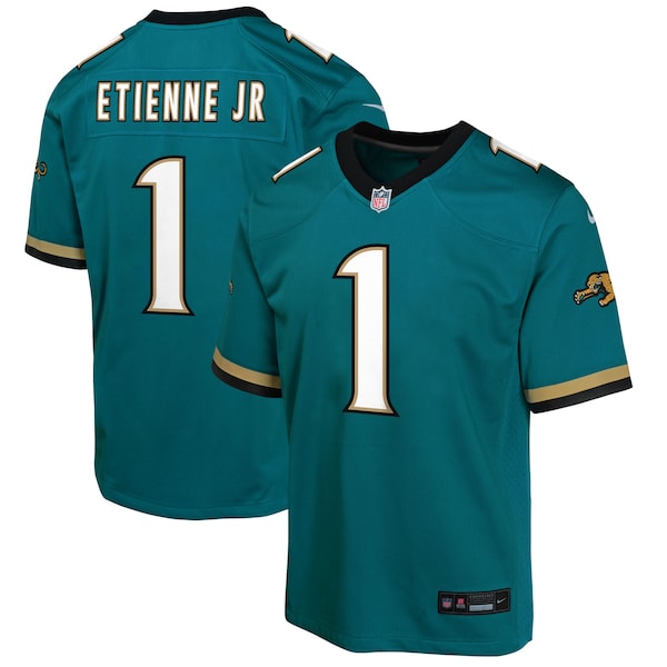 Travis Etienne Jacksonville Jaguars Nike Youth Prowler Throwback Player Game Jersey - Teal