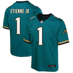Travis Etienne Jacksonville Jaguars Nike Youth Prowler Throwback Player Game Jersey - Teal