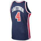 Christian Laettner USA Basketball 1992 Dream Team Authentic Jersey - Navy
