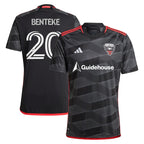 Christian Benteke D.C. United adidas 2024 The Icon Kit Replica Player Jersey – Black