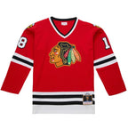 Denis Savard Chicago Blackhawks 1980-81 Power Play Jersey - Scarlet