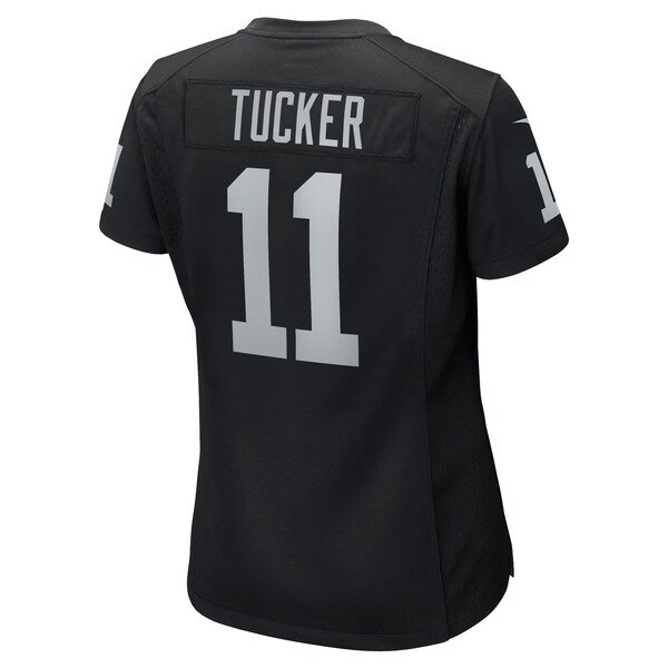 Tre Tucker Las Vegas Raiders Nike Women's Team Game Jersey -  Black