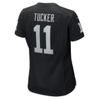 Tre Tucker Las Vegas Raiders Nike Women's Team Game Jersey -  Black