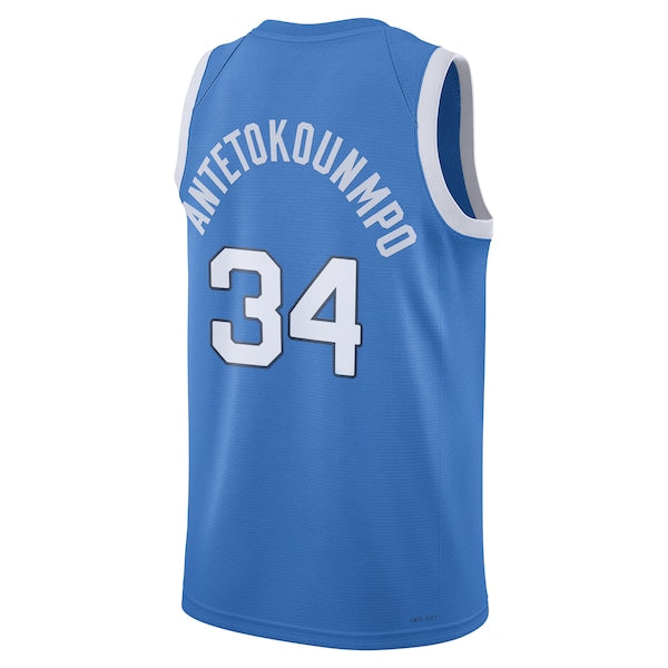 Giannis Antetokounmpo Greece Basketball Nike 2024 Summer Olympics Player Limited Basketball Jersey - Blue