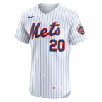 Pete Alonso New York Mets Nike Home Elite Player Jersey - White