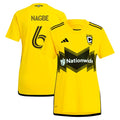 Darlington Nagbe Columbus Crew adidas Women's 2024 The Home Kit Replica Player Jersey - Yellow