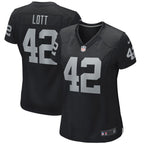 Ronnie Lott Las Vegas Raiders Nike Women's Game Retired Player Jersey - Black