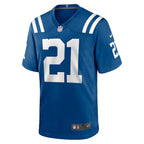Zack Moss Indianapolis Colts Nike Game Player Jersey - Royal/Blue