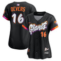 Rafael Devers San Francisco Giants Nike Women's 2025 City Connect Limited Player Jersey - Black