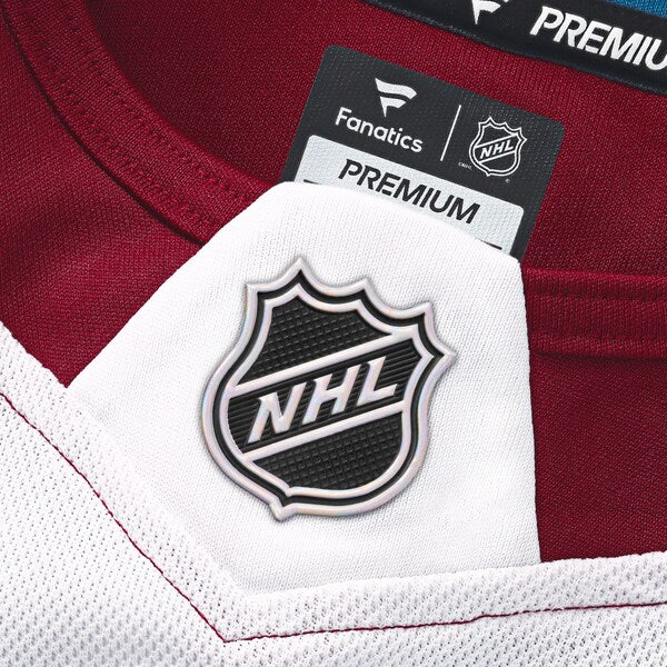 Colorado Avalanche  Away Premium Jersey - White/Navy/Burgundy