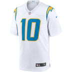 Justin Herbert Los Angeles Chargers Nike Game Jersey - White/Navy/Royal