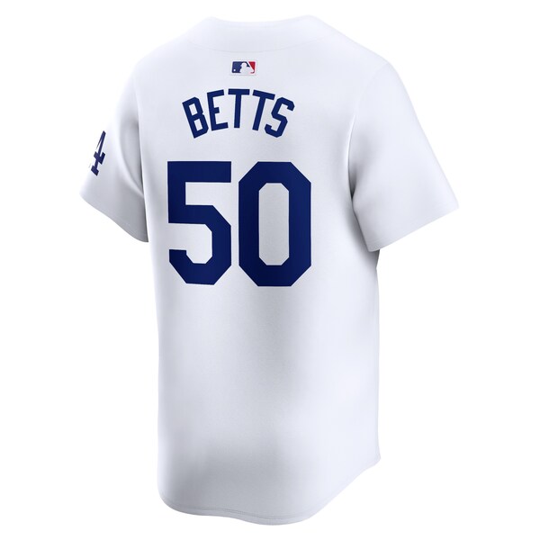 Mookie Betts Los Angeles Dodgers Nike Home Limited Player Jersey - White/Gray