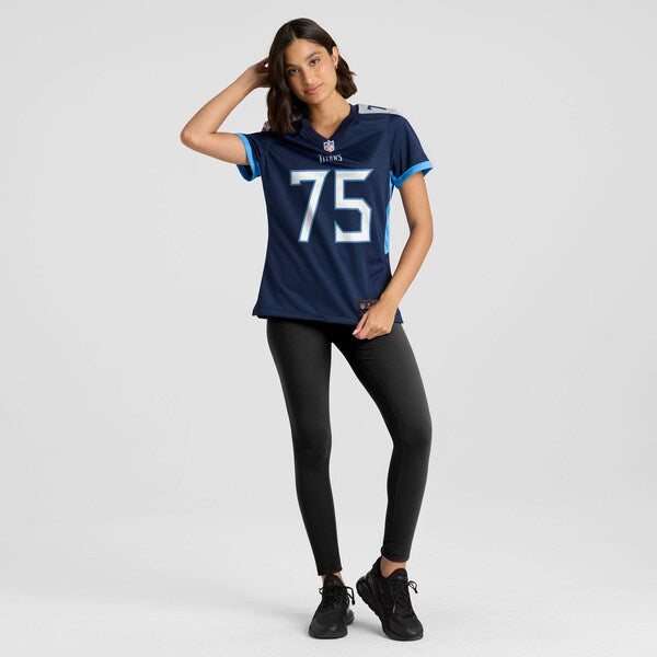 Dan Moore Jr. Tennessee Titans Nike Women's Team Game Jersey -  Navy