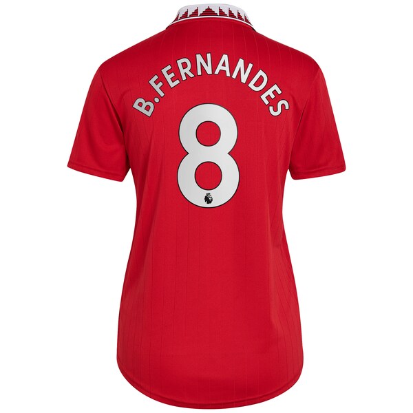 Bruno Fernandes Manchester United adidas Women's 2022/23 Home Team Replica Player Jersey - Red