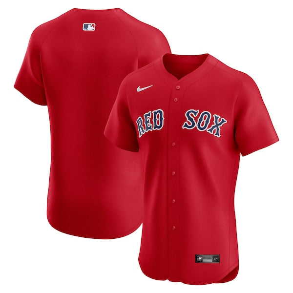 Boston Red Sox Nike Alternate Elite Jersey - Red/White