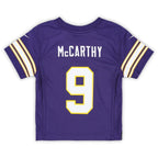 J.J. McCarthy Minnesota Vikings Nike Preschool Classic Player Game Jersey - Purple