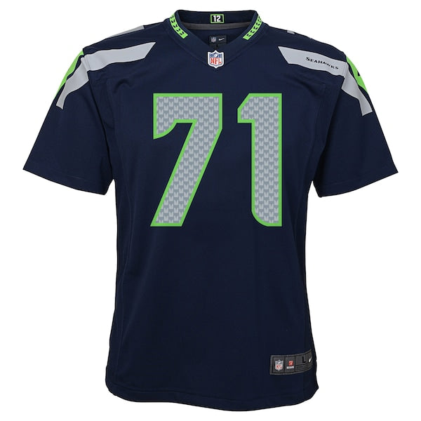 Walter Jones Seattle Seahawks Youth Nike Retired Game Jersey - Navy Blue