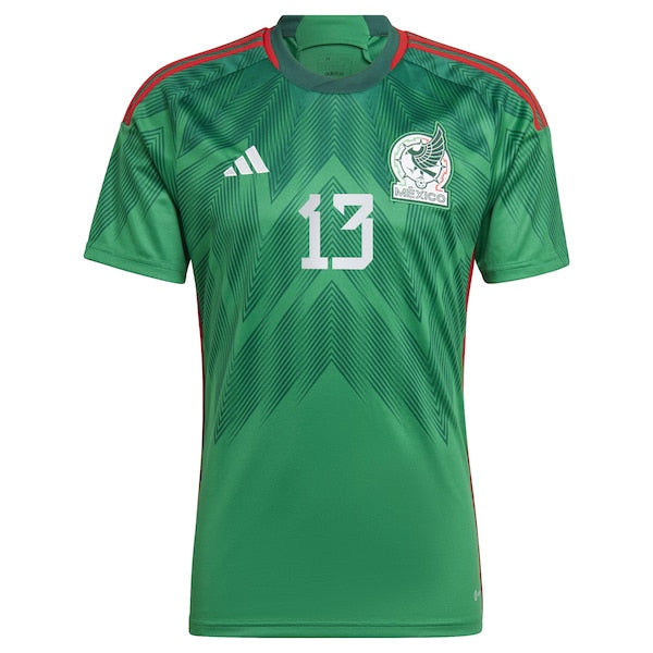 Guillermo Ochoa Mexico National Team adidas 2022/23 Home Replica Player Jersey - Green