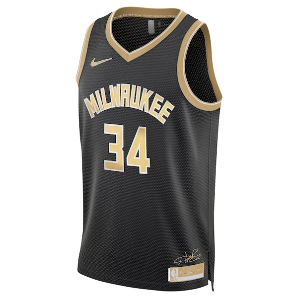 Giannis Antetokounmpo Milwaukee Bucks Nike Unisex  Select Series Swingman Jersey – Black