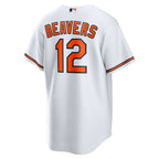 Dylan Beavers Baltimore Orioles Nike Home Replica Jersey - White