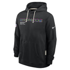 Denver Broncos Nike 2025 NFL Crucial Catch Sideline Standard Issue Dri-FIT Hoodie - Black