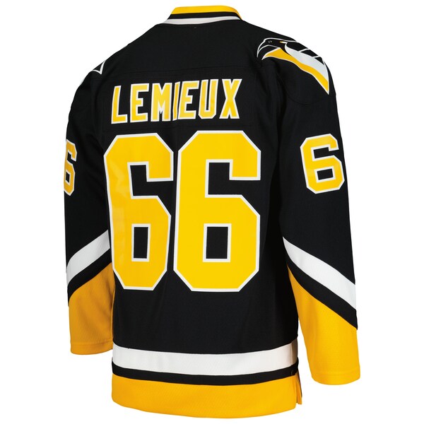 Mario Lemieux Pittsburgh Penguins  1992/93 Blue Line Player Jersey - Black