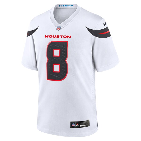 John Metchie III Houston Texans Nike Game Jersey -  White/Navy/Red