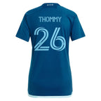 Erik Thommy Sporting Kansas City adidas Women's 2024 Diamonds Our Forever Replica Player Jersey – Navy