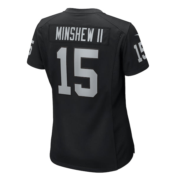 Gardner Minshew II Las Vegas Raiders Nike Women's  Game Jersey -  Black