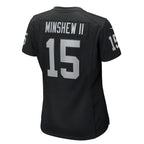 Gardner Minshew II Las Vegas Raiders Nike Women's  Game Jersey -  Black