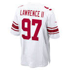 Dexter Lawrence II New York Giants Nike Game Player Jersey - White/Royal