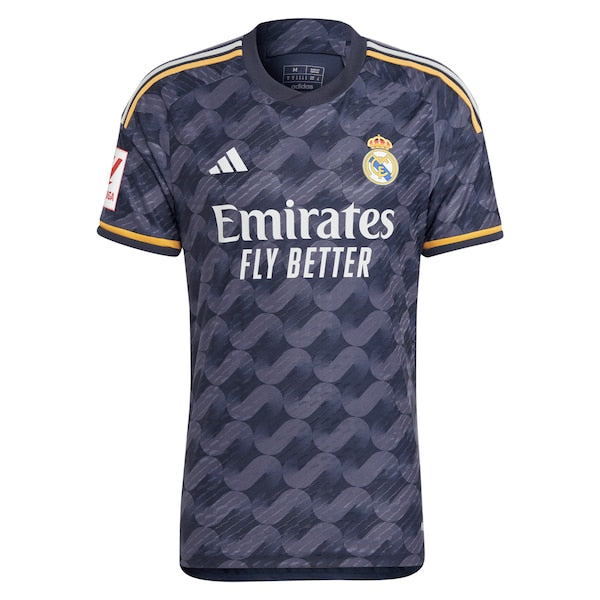 Jude Bellingham Los Merengues adidas 2023/24 Away Authentic Player Jersey - Navy/White