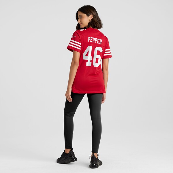 Taybor Pepper San Francisco 49ers Nike Women's  Game Jersey -  Scarlet