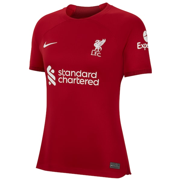 Virgil Van Dijk Liverpool Nike Women's 2022/23 Home Replica Player Jersey - Red