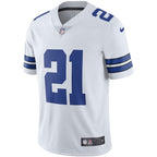 Ezekiel Elliott Dallas Cowboys Nike Vapor Limited Player Jersey - White/Navy
