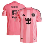 Sergio Busquets Inter Miami CF adidas 2025 Euforia Authentic Player Jersey - Light Pink