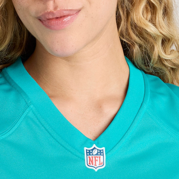 Julian Hill Miami Dolphins Nike Women's  Game Jersey -  Aqua