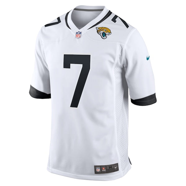Byron Leftwich Jacksonville Jaguars Nike Retired Player Game Jersey - White/Teal