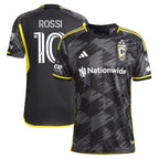 Diego Rossi Columbus Crew adidas 2024 VeloCITY Kit Authentic Player Jersey - Black