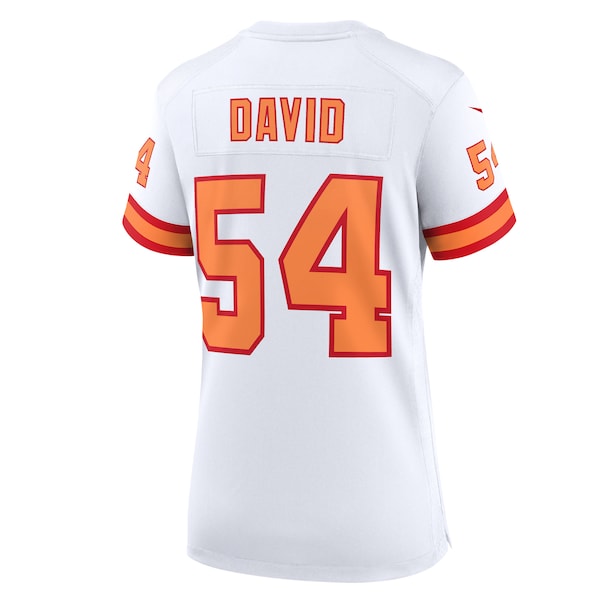 Lavonte David '76 Tampa Bay Buccaneers Nike Women's 50th Season Game Jersey - White