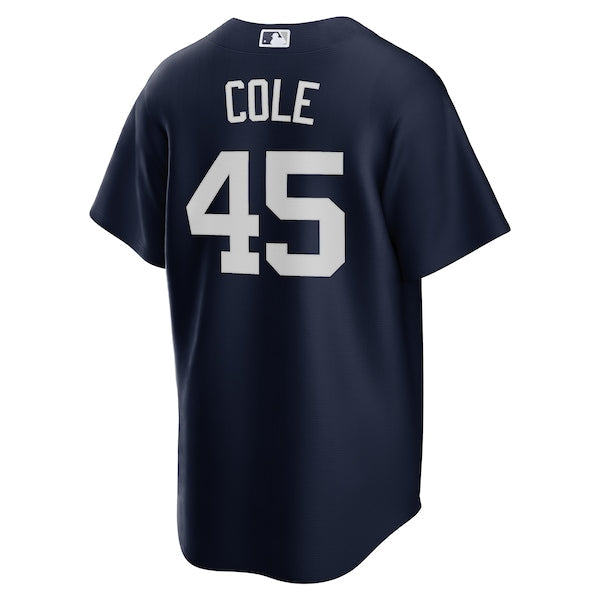 Gerrit Cole New York Yankees Nike Alternate Replica Player Name Jersey - Navy/White