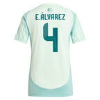 Edson Alvarez Mexico National Team adidas Women's 2024 Away Replica Player Jersey - Green/Burgundy