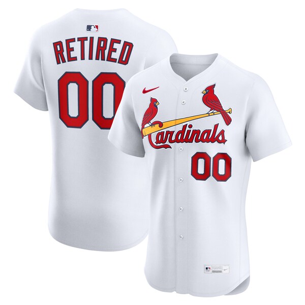 St. Louis Cardinals Nike  Home Elite Pick-A-Player Retired Roster Jersey - White