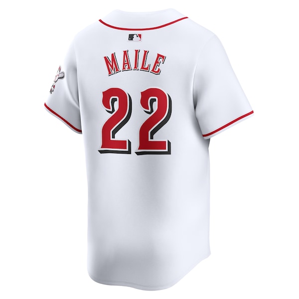 Luke Maile Cincinnati Reds Nike Home Limited Player Jersey - White