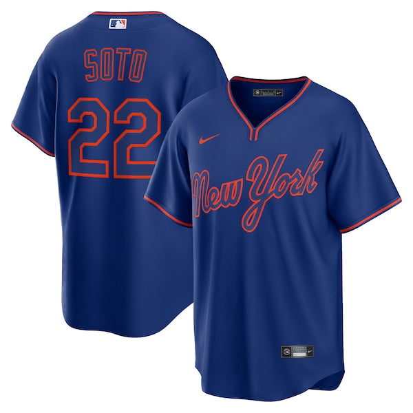 Juan Soto New York Mets Nike Alternate Replica Player Jersey - Royal