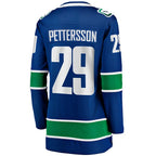 Marcus Pettersson Vancouver Canucks  Women's Home Breakaway Player Jersey - Blue