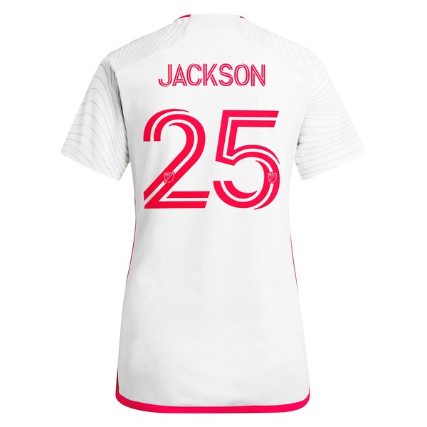 Aziel Jackson St. Louis City SC adidas Women's 2024 The Confluence Kit Replica Player Jersey - White