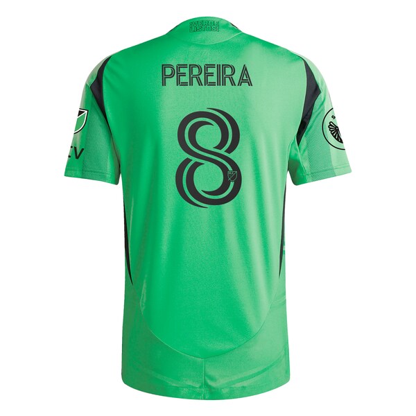 Daniel Pereira Austin FC adidas 2025 The Heartbeat Kit Authentic Player Jersey - Green